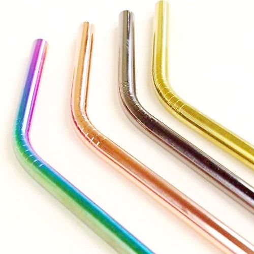 Reusable Coloured Stainless Steel Straw